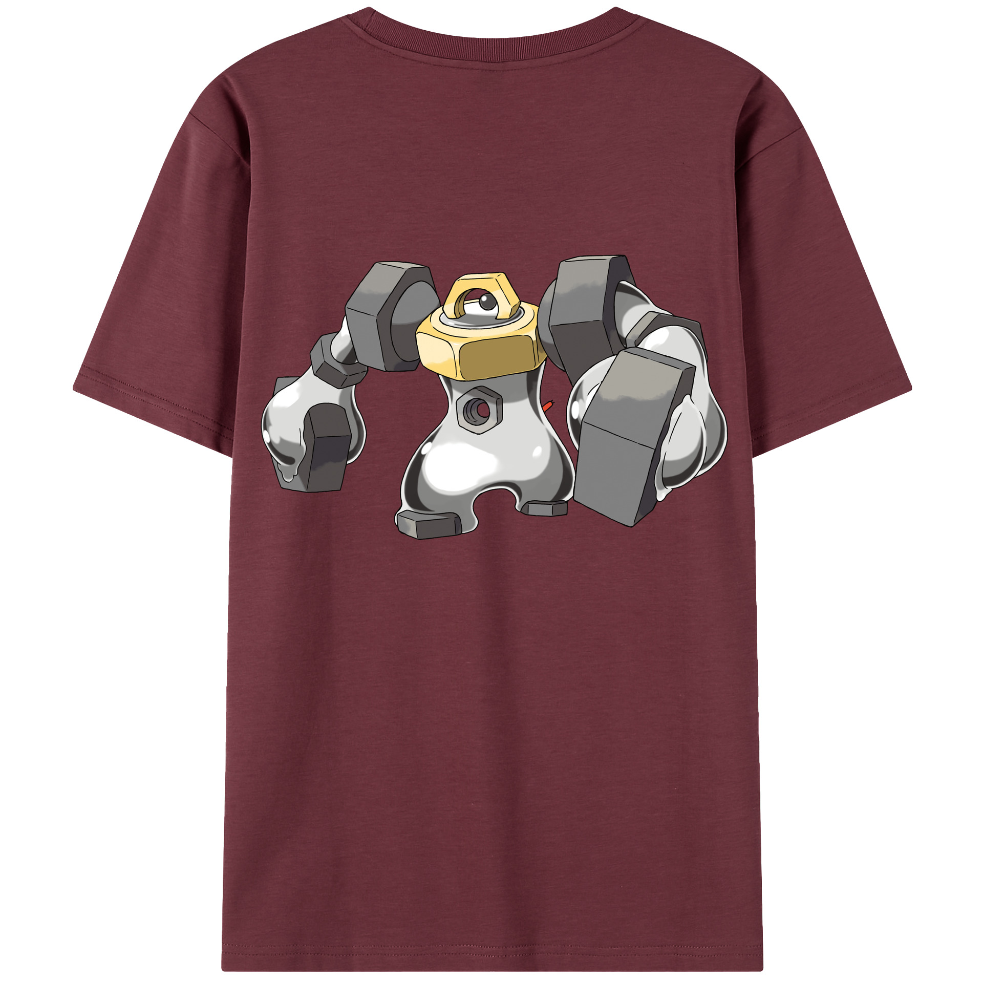 （画像用） ポケットモンスター Pokémon 綿100％半袖Tシャツ（背面プリント）